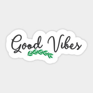 Good Olive Branch Fun Vibes Sticker